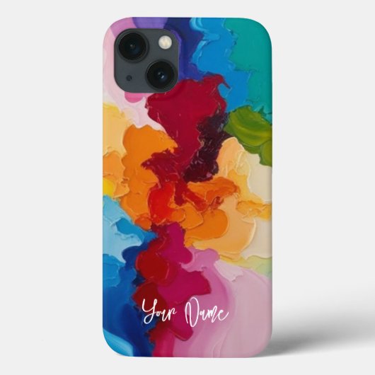 Aangepaste verf telefoonhoesje Case-Mate iPhone case (Achterkant)