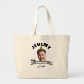 Aangepaste Verjaardag Crew Tas met Naam, Jaar & Fo (Voorkant)