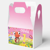 Aangepaste Verjaardag Feestdoos meisje 1 jaar Lil’ Bedankdoosjes (Geopend)