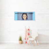 AANGEPASTE VERJAARDAG FOTO BANNER (Insitu)