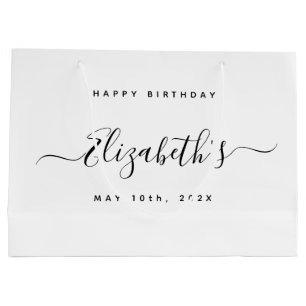 Aangepaste verjaardag groot cadeauzakje