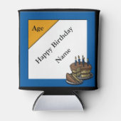 Aangepaste Verjaardag Koelboxxen Blikjeskoeler (Voorkant)