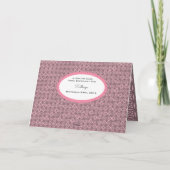 Aangepaste verjaardag met kant en foto kaart (Achterkant)