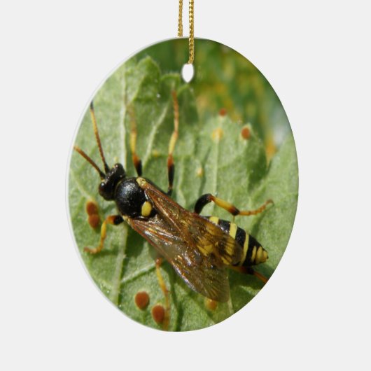 Aangepaste verjaardag overvliegen keramisch ornament (Rechts)