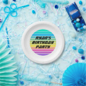 Aangepaste Verjaardag Party Paper Bord – Sci-Fi Ra (Feest)