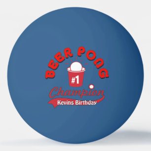 Aangepaste verjaardag Ping Pong Official League Ba Pingpongballen