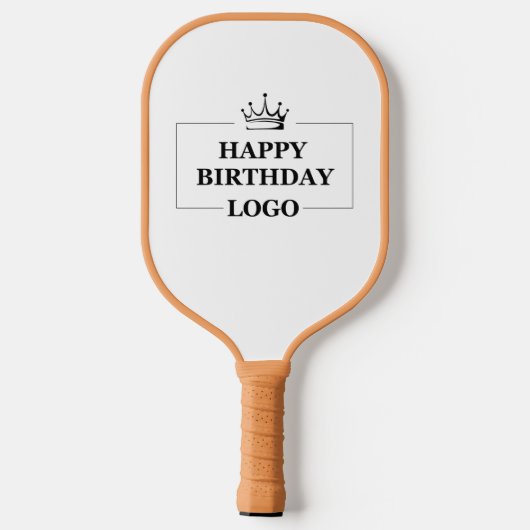 Aangepaste Verjaardag Sjabloon Personaliseer Gift Pickleball Paddle (Achterkant)