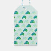 Aangepaste Verjaardag Waterverf Auto's Gift Label  Cadeaulabel (Achterkant)