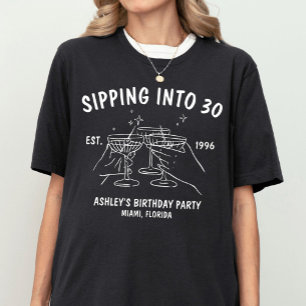 Aangepaste Verjaardags Crew Verjaardagsreis Groep  T-shirt