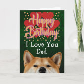 Aangepaste verjaardagskaart voor je vader kaart (Voorkant)