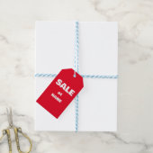 aangepaste VERKOOPKORTING VOOR WINKEL Cadeaulabel (Met Touw)
