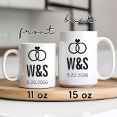 Aangepaste Verloving Mok | Cadeau voor haar of Pas
