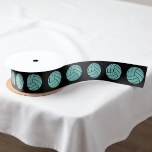 Aangepaste verpakking voor volleybalteam in teamkl lint
