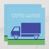 Aangepaste verplaatsing van vrachtwagen aankondiging (Voorkant / Achterkant)