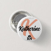 Aangepaste verpleegkundige Buttonnen en pennen | G Ronde Button 3,2 Cm (Voorkant /achterkant)