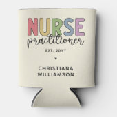 Aangepaste verpleegkundige NP-verpleegster afstude Blikjeskoeler (Voorkant)