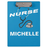 Aangepaste verpleegnaam klembord (Voorkant)