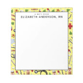 Aangepaste verpleegster notitieblok (Voorkant)