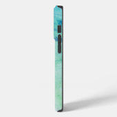 Aangepaste verpleegster RN Aqua Blue Marble Case-Mate iPhone Case (Achterkant / Links)