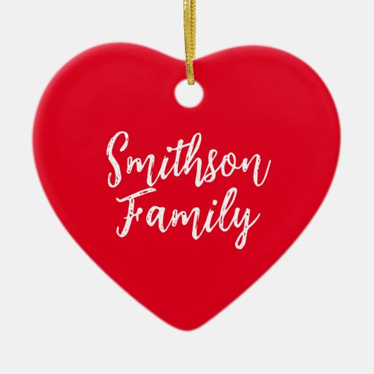 Aangepaste versiering keramisch ornament (Voorkant)