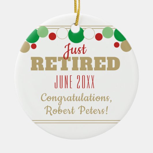 Aangepaste versiering keramisch ornament (Voorkant)