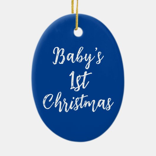 Aangepaste versiering keramisch ornament (Achterkant)