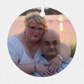 Aangepaste versiering metalen ornament (Voorkant)