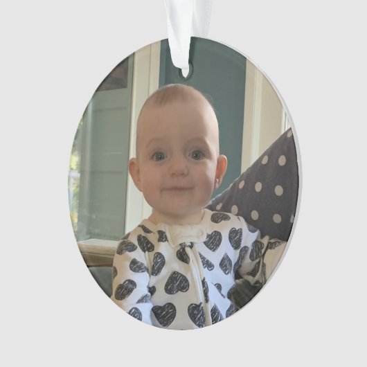 Aangepaste versiering ornament (voorkant)