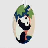 Aangepaste versiering van  "Brookfield Zoo" Ornament (voorkant)