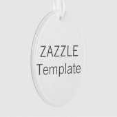 Aangepaste versiering van de kerstboom met AcrylOV Ornament (voorkant)