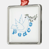 Aangepaste versiering voor vrede metalen ornament (Links)