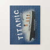 Aangepaste verstelbare tekst Southampton 1912 Tita Legpuzzel (Verticaal)