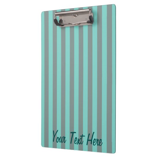 Aangepaste verticale strepen voor Turquoise aanpas Klembord (Links)