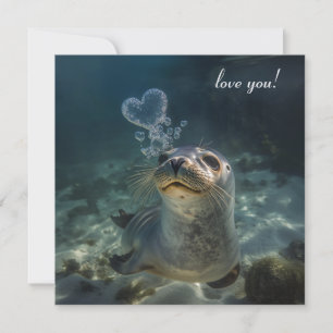 Aangepaste 'Verzegeld met een kus' Whimsical Liefd