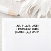 Aangepaste verzendlabels etiket (Insitu)