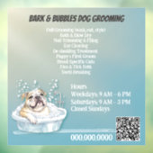 Aangepaste Verzorging voor Hondenhuisdieren Raamsticker (Vel 3)