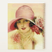 Aangepaste Victoriaans stijlplanner Planner (Achterkant)