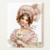 Aangepaste Victoriaans stijlplanner Planner (Achterkant)