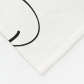 Aangepaste vier foto collage beste papa ooit fleece deken (Hoek)