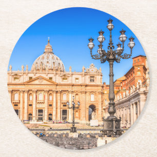 Aangepaste vierkante Onderzetters Vaticaan