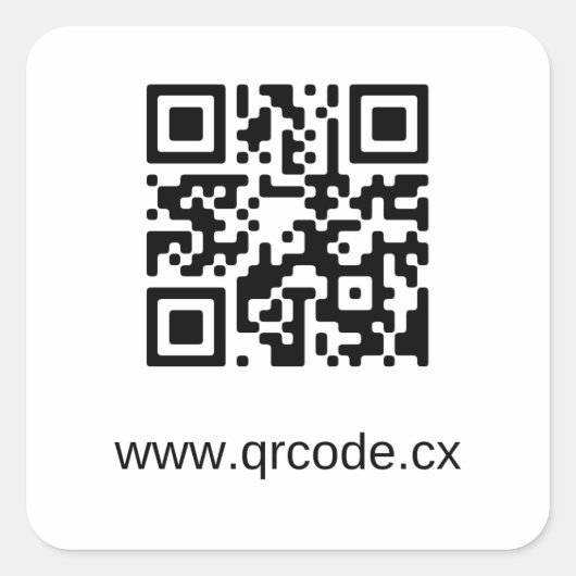 Aangepaste vierkante Sticker (Voorkant)