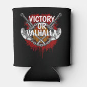 Aangepaste Viking Victory of Valhalla Battle Cry Blikjeskoeler (Achterkant)