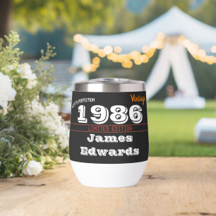 Aangepaste Vintage 1986 40e verjaardag - Retro