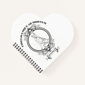 Aangepaste vintage Duitse herder crest - Donkere A Notitieboek
