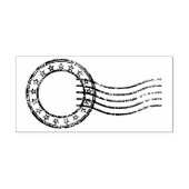 Aangepaste vintage poststempel 	rubberstempel (Afrduk)