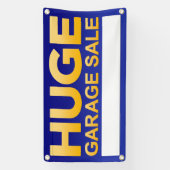 Aangepaste Vinyl "Huge Garage Sale"-banner Spandoek (Verticaal)