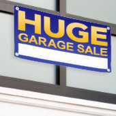 Aangepaste Vinyl "Huge Garage Sale"-banner Spandoek (Buitenkant Gebouw)