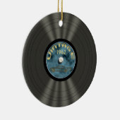 Aangepaste vinylrecordversiering keramisch ornament (Rechts)