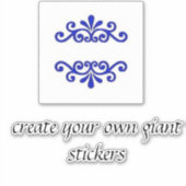 aangepaste vinylstickers vierkanten sticker (Voorkant)