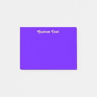 Aangepaste Violet/Indigo Post-it® Notes